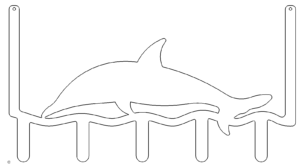 Türgarderobe Delphin - Door wardrobe Dolphin