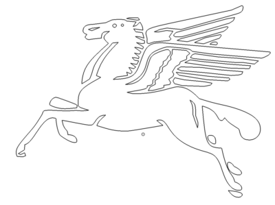 Mobile Pegasus Dxf