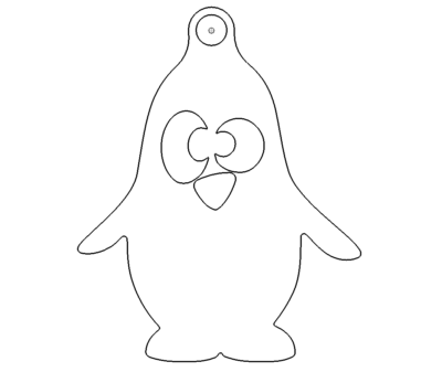 Pinguin Schluesselanhaenger - Penguin Keychains