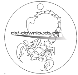 Scorpion Schlüsselanhänger - Scorpion Key Chain