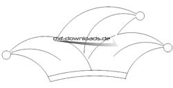 Narrenkappe Karneval -  Dunce cap carnival