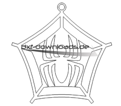 Spinne Kettenanhänger - Spider Pendant