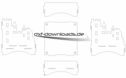 Feuerstelle Burg 4mm Stahlblech - Fireplace