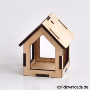 Vogelhaus 3D Modell - Birdhouse 3D model