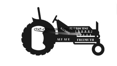 Flaschenöffner Auerochse Fahrzeug