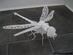 Drachenfliege 3D Modell - Kite fly 3D model