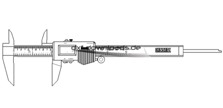 Digitaler Messschieber -  Digital Caliper