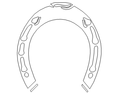 Hufeisen - horseshoe