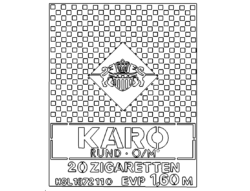 Zigaretten Karo - Karo cigarette -