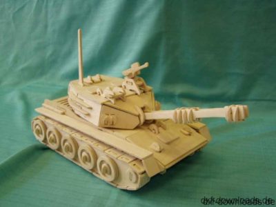 Panzer 3D Modell