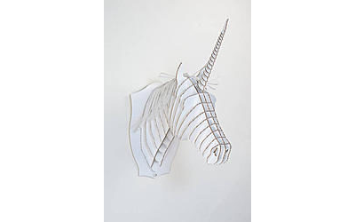 Einhorn Kopf 3D Modell - Unicorn Head 3D Model